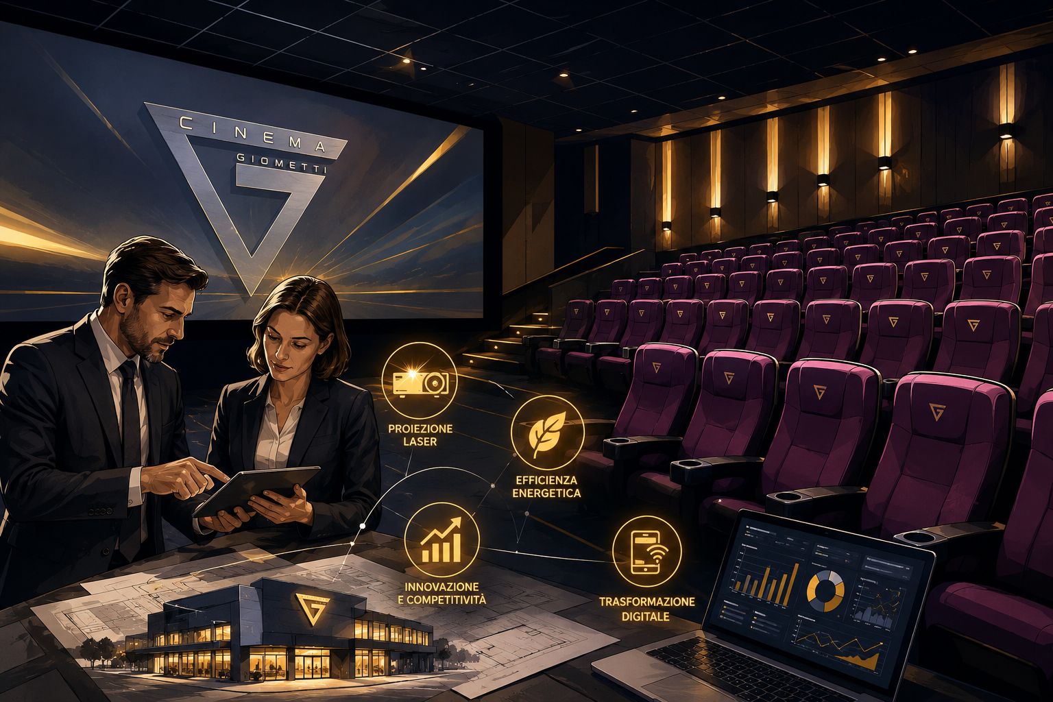 Forlani Consulting e Giometti Cinema: innovazione, sostenibilità e trasformazione digitale al servizio dell’esperienza cinematografica